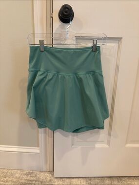 Old Navy Mint Green Circle Skater Skirt